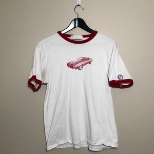 Vintage style ringer tee